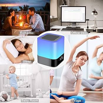 Amazon.co.jp: Bluetooth スピーカー ナイトライト、ワイヤレス